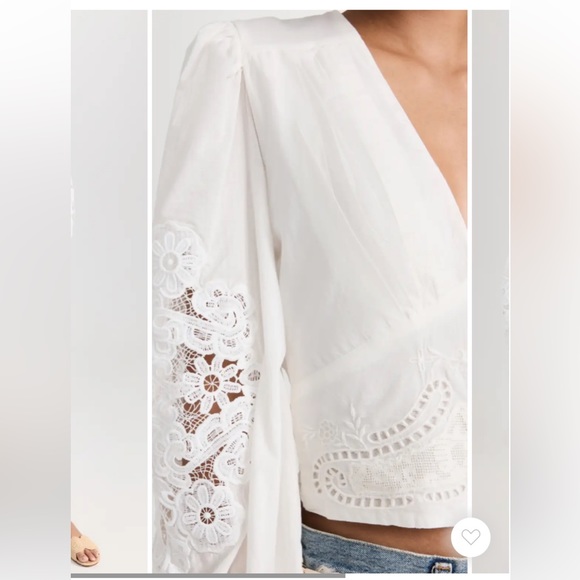 Farm Rio Long-Sleeve Lace Blouse Long-Sleeve
Lace Blouse Size XL. - Picture 12 of 17